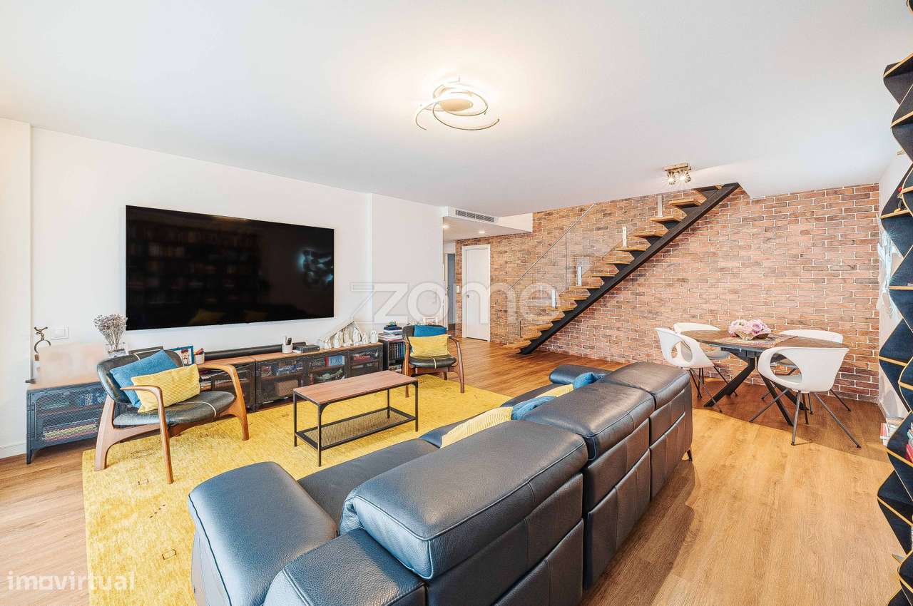 Penthouse com terraço vista mar-5