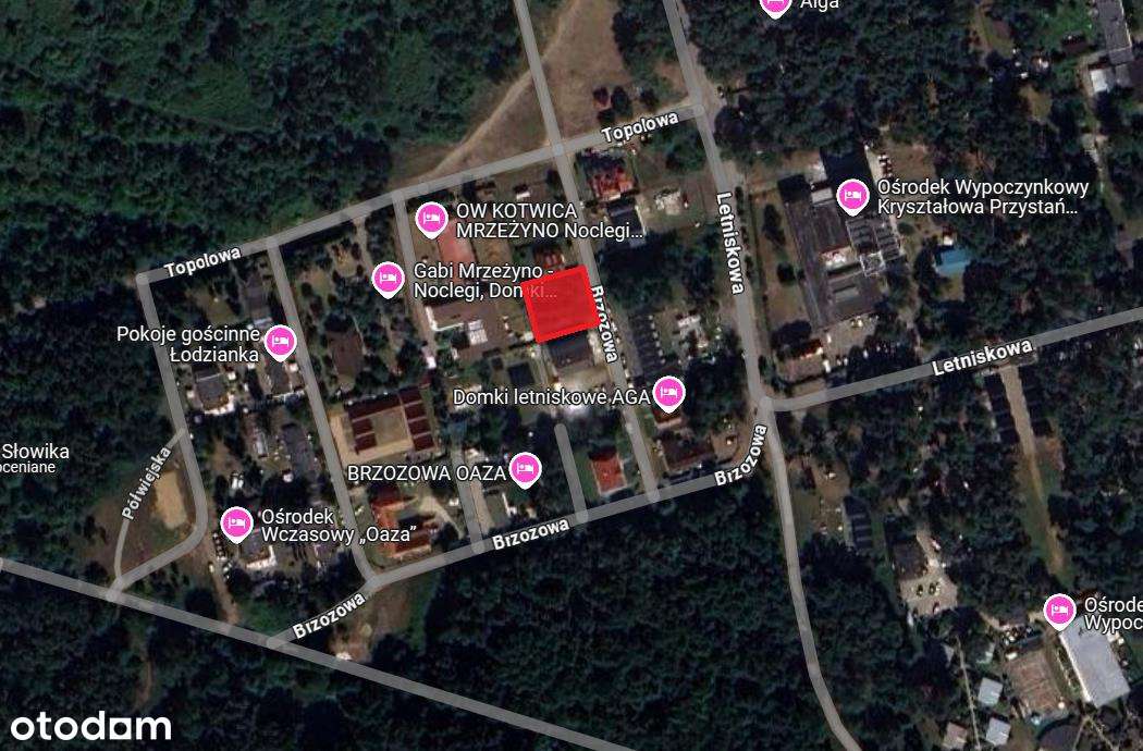 Działka pod usługi turystyczne, Mrzeżyno-7