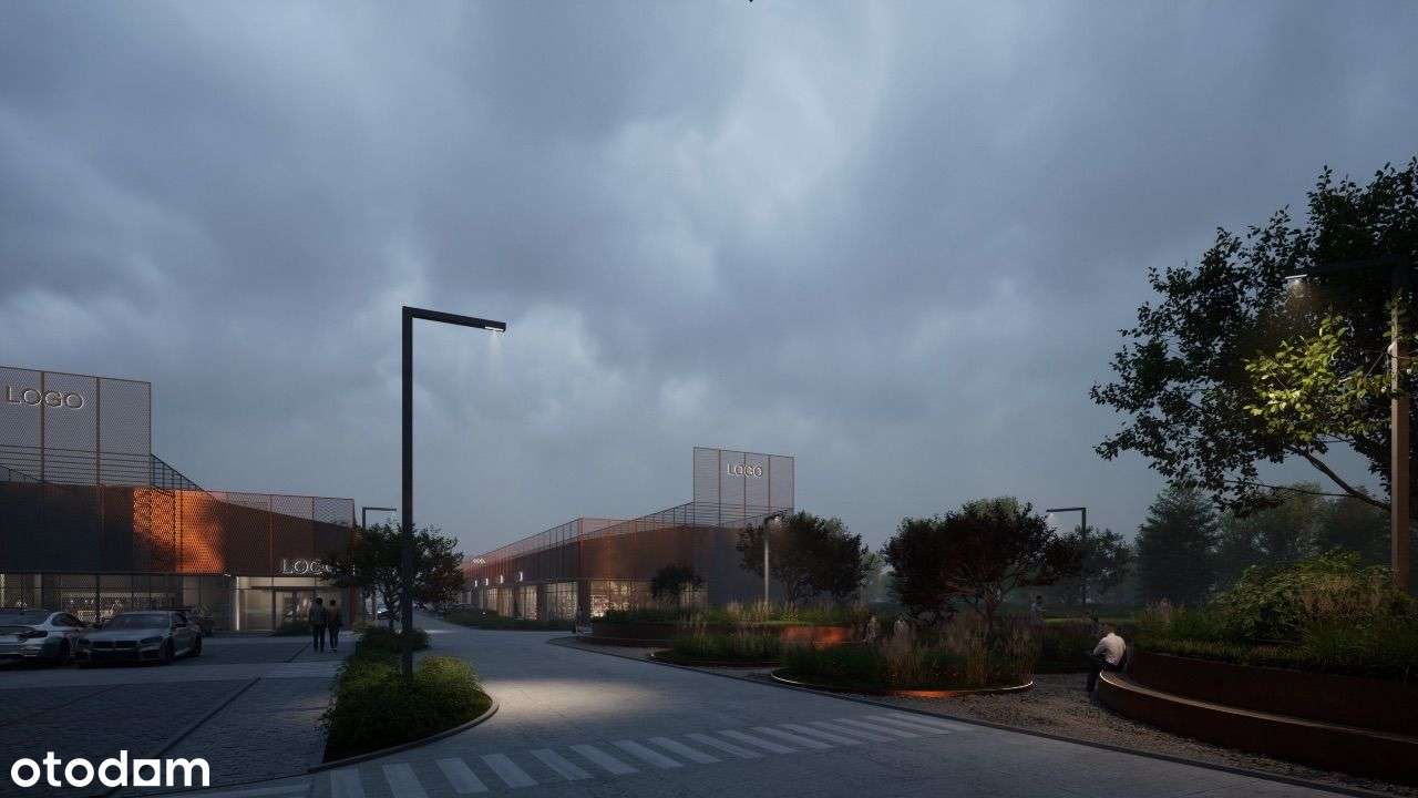 Działka z MPZP i koncepcją parku handlowego-2