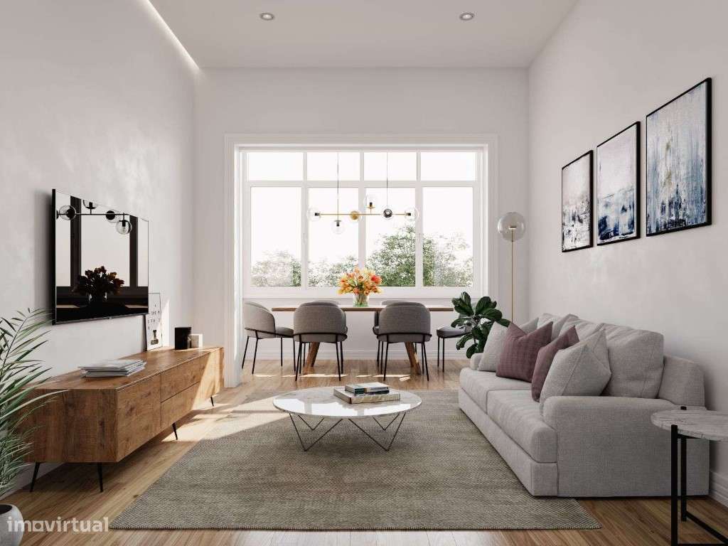 Apartamento T2 duplex com terraço em Arroios, Lisboa - Grande imagem: 2/20