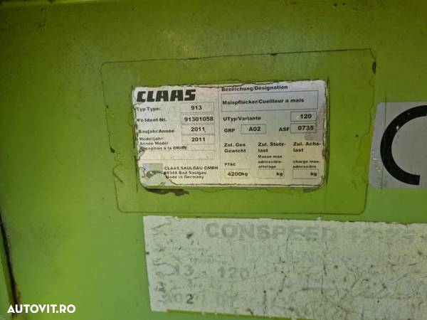 Claas 12R 75 Heder Porumb - 13