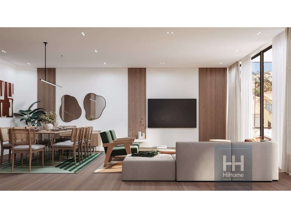 Moradia T3 com vista panorâmica sobre o Funchal no Livramento - Grande imagem: 5/25