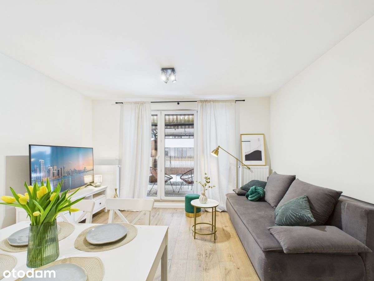 Dwupokojowe mieszkanie z ogrodem - Lipowa Art-4