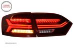 Stopuri LED VW Jetta Mk6 VI 6 (2012-2014) Semnal Secvential Dinamic- livrare gratuita - 5