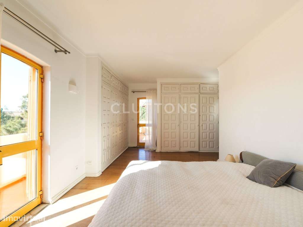 Apartamento T2, garagem, condomínio com jardim, piscina e campo de ...-15