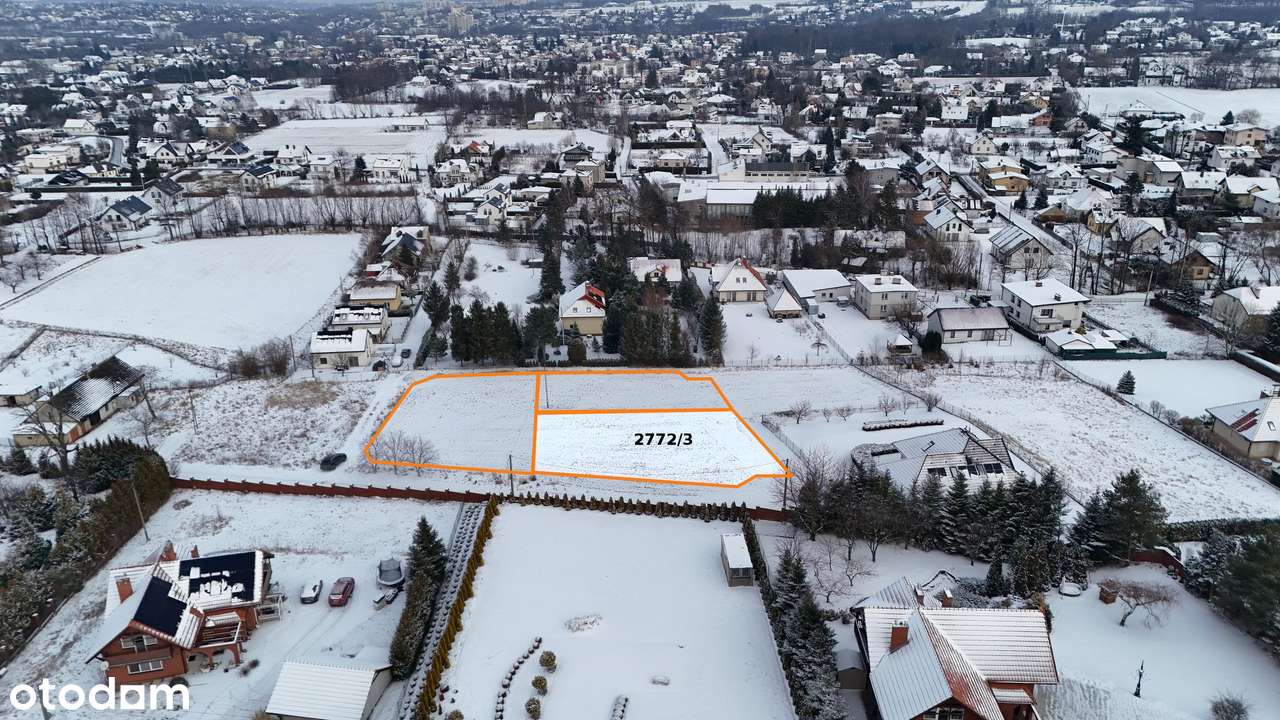 Piękna działka budowlana w Jaworzu, ul. Ustronna-4