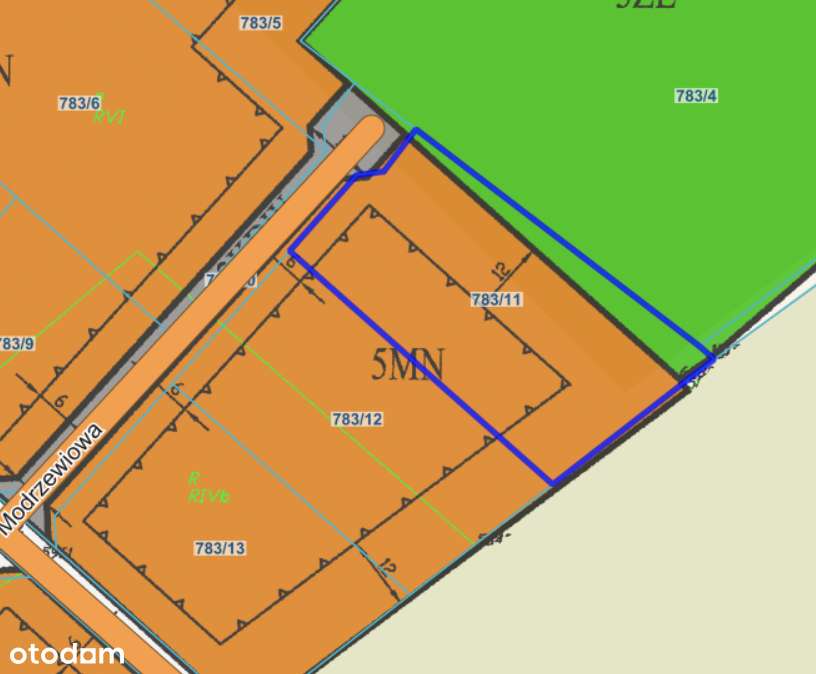 Zapach lasu tuż za płotem - działka w Rytlu NA SPRZEDAŻ - Pełny obrazek: 4/7