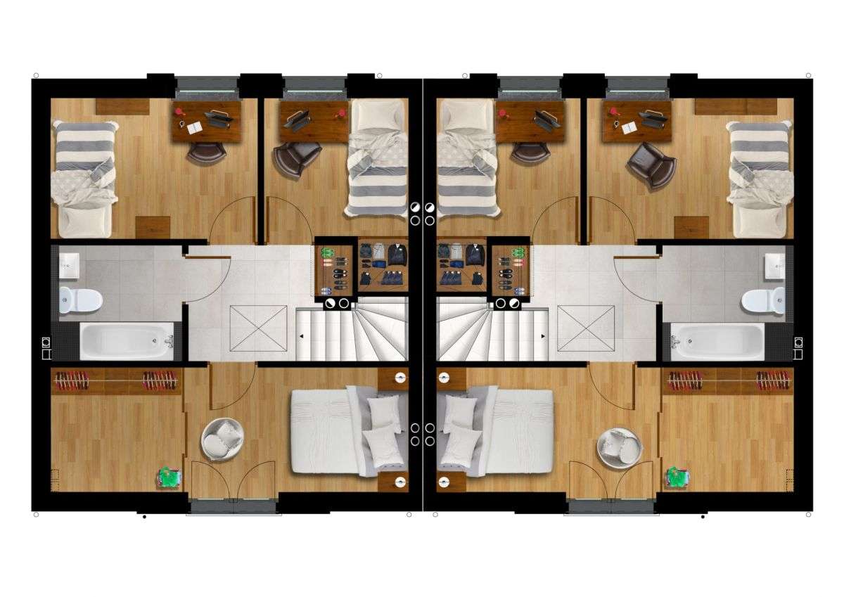 Nowość! Dom 85 M2 Z Działką 4 ar- Stan Dewelopersk - Pełny obrazek: 5/5