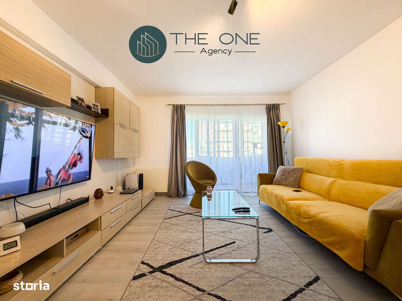 Apartament 2 camere mobilat, baie cu geam, parcare | EROILOR-1