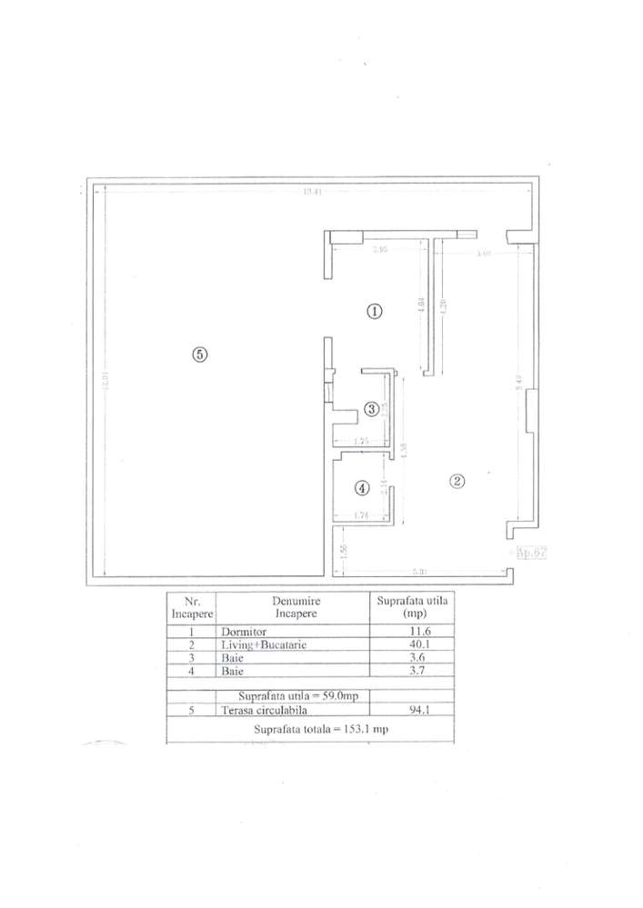 Apartament 2 camere, 2 bai + terasa superba, 153 mp, Mamaia Nord, Lidl-15