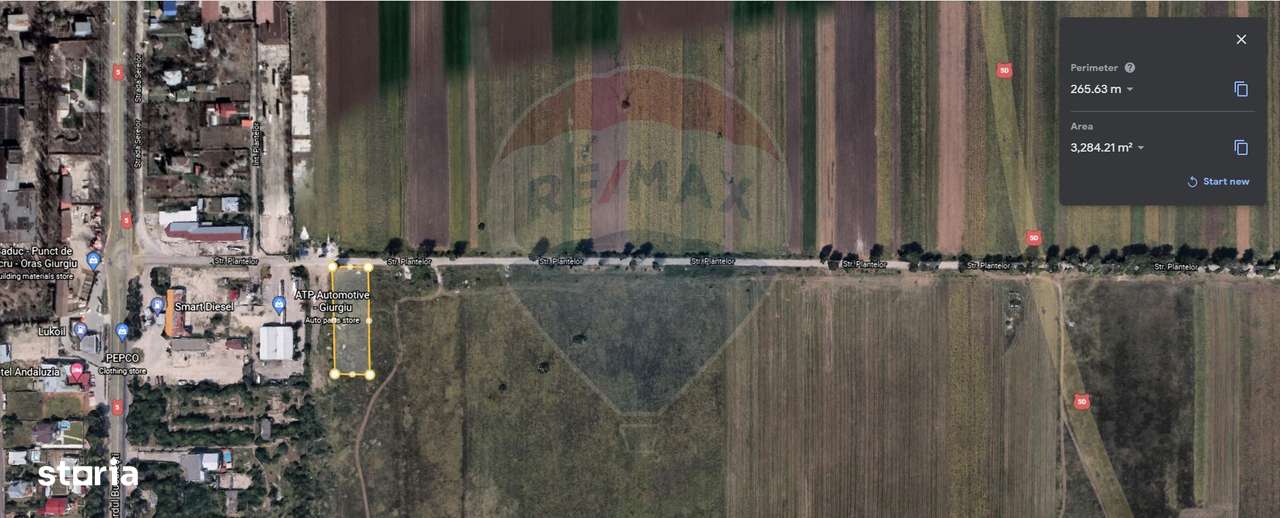 De Vanzare Teren Industrial/Comercial Giurgiu | Soseaua Bucuresti, DN5 - Imagine principală: 2/8
