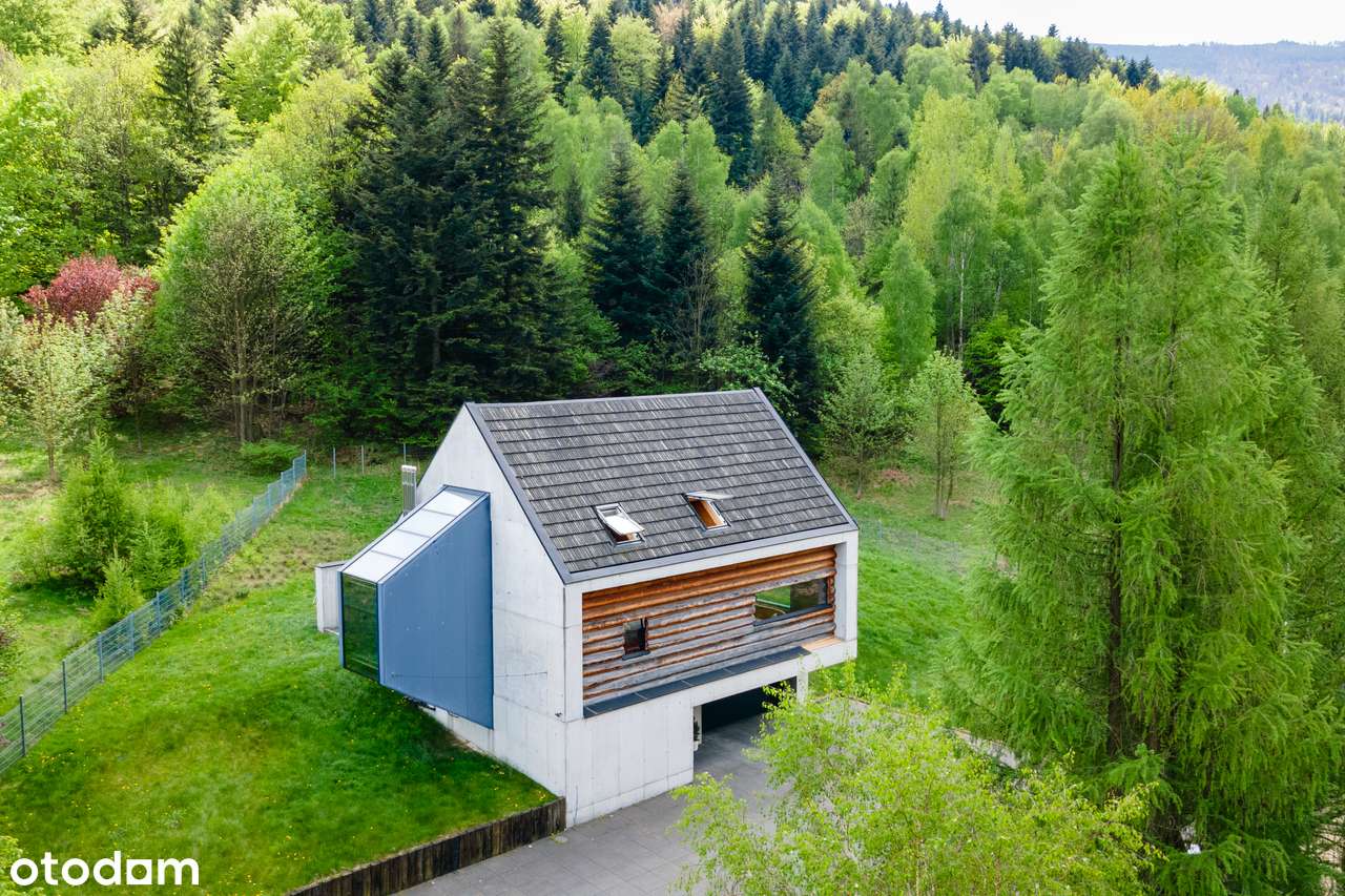 Betonowa stodoła w górach – Twoja luksusowa oaza w Bystrej-7