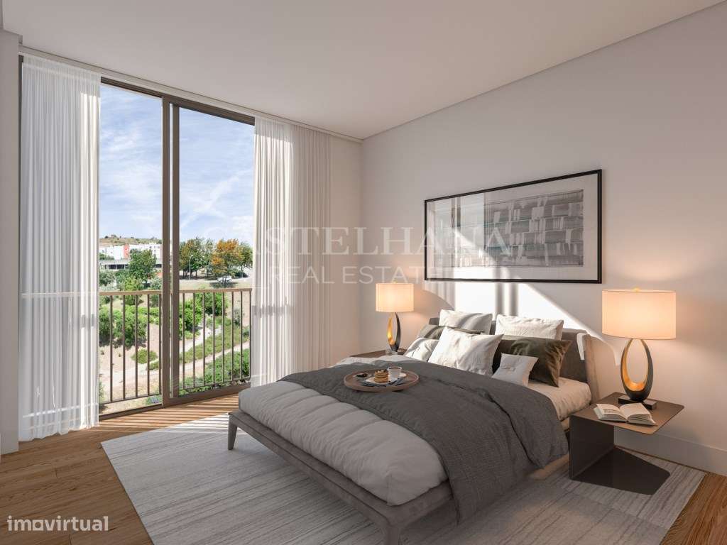 Apartamento T3 com varanda em novo empreendimento em Carnaxide - Grande imagem: 5/78