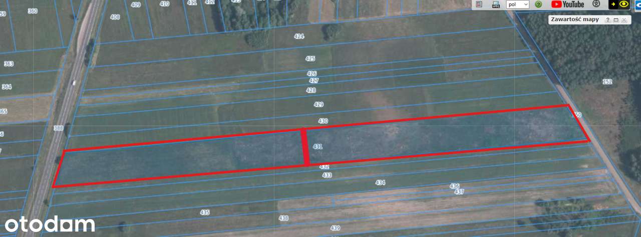 Sprzedam działkę przemysłowo-usługową - Pełny obrazek: 3/4