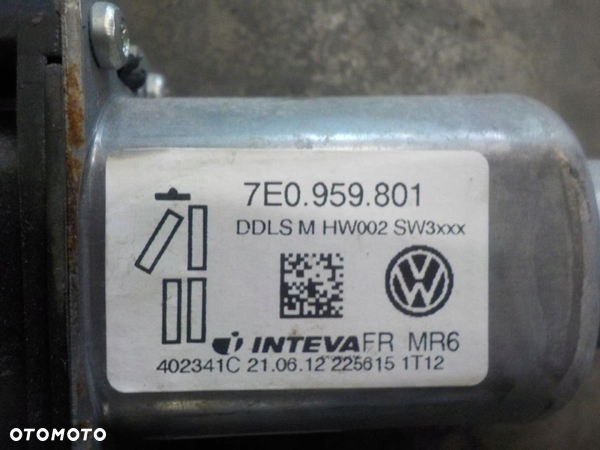 VW T5 SILNICZEK PODNOSZENIA SZYBY PRAWY 7E0959801 - 3