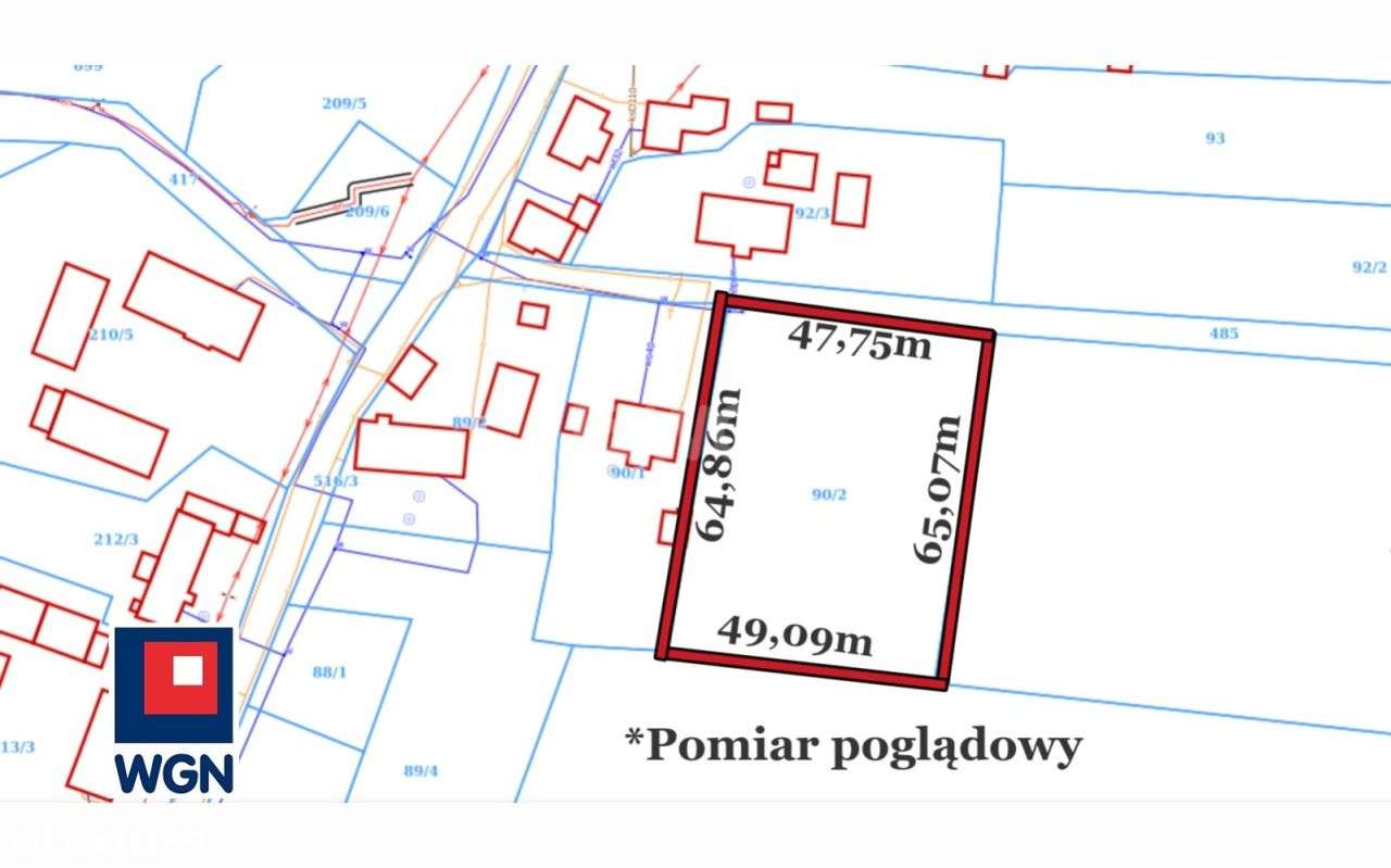 Działka, 3 184 m², Kierżno - Pełny obrazek: 4/13