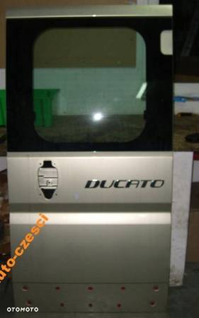 DRZWI TYLNE OSZKLONE NISKIE FIAT DUCATO 2006-2020 - 1