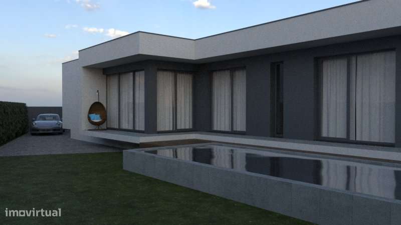 Moradia Térrea T3 com Piscina no centro de Alfena-10