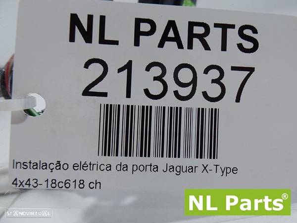 Instalação elétrica da porta Jaguar X-Type 4x43-18c618 ch - 4