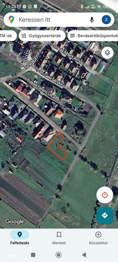 De vânzare teren intravilan construibil în Sfântu Gheorghe-1