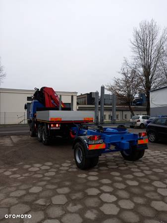 Star 266 MAN 6X6 HDS ŻURAW HMF 2220 K6 ENERGETYKA HIAB PALFINFER - 13