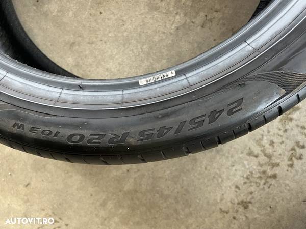 vând 2 anvelope 245/45/20 Pirelli de vară ca noi - 4