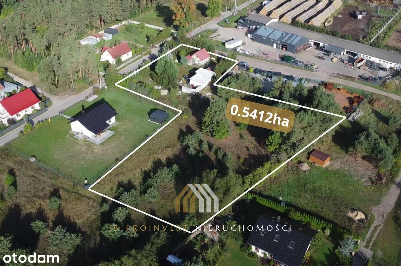 DOM DO REMONTU + DZIAŁKA 0,54ha  z DWZ (5 BUDYNKÓW JEDNORODZINNYCH)-4