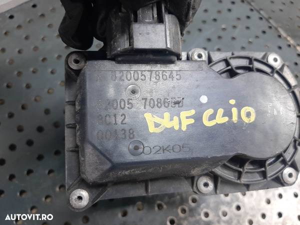 clapeta acceleratie  1.2 b  renault clio 3    8200885287  h8200579115 - 3