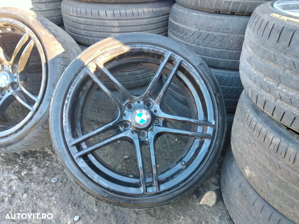 Jante originale Style 313 BMW seria 3, 2 dimensiuni 8Jx19 ET37 9JX19 ET39 + anvelope stare buna, dimensiuni 255/35R19 si 225/35R19 - 2