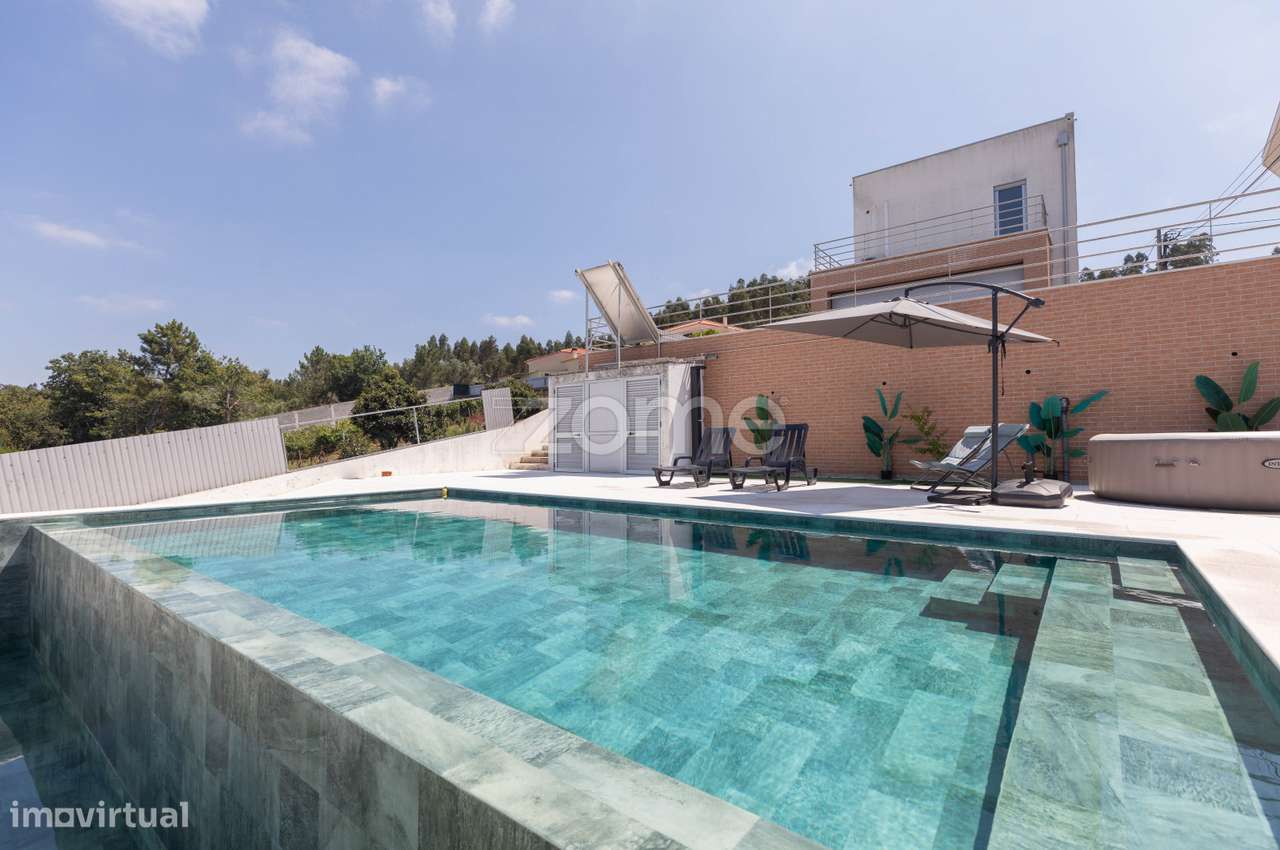 Moradia Moderna em Taveiro, Coimbra com Vistas Desafogadas-59