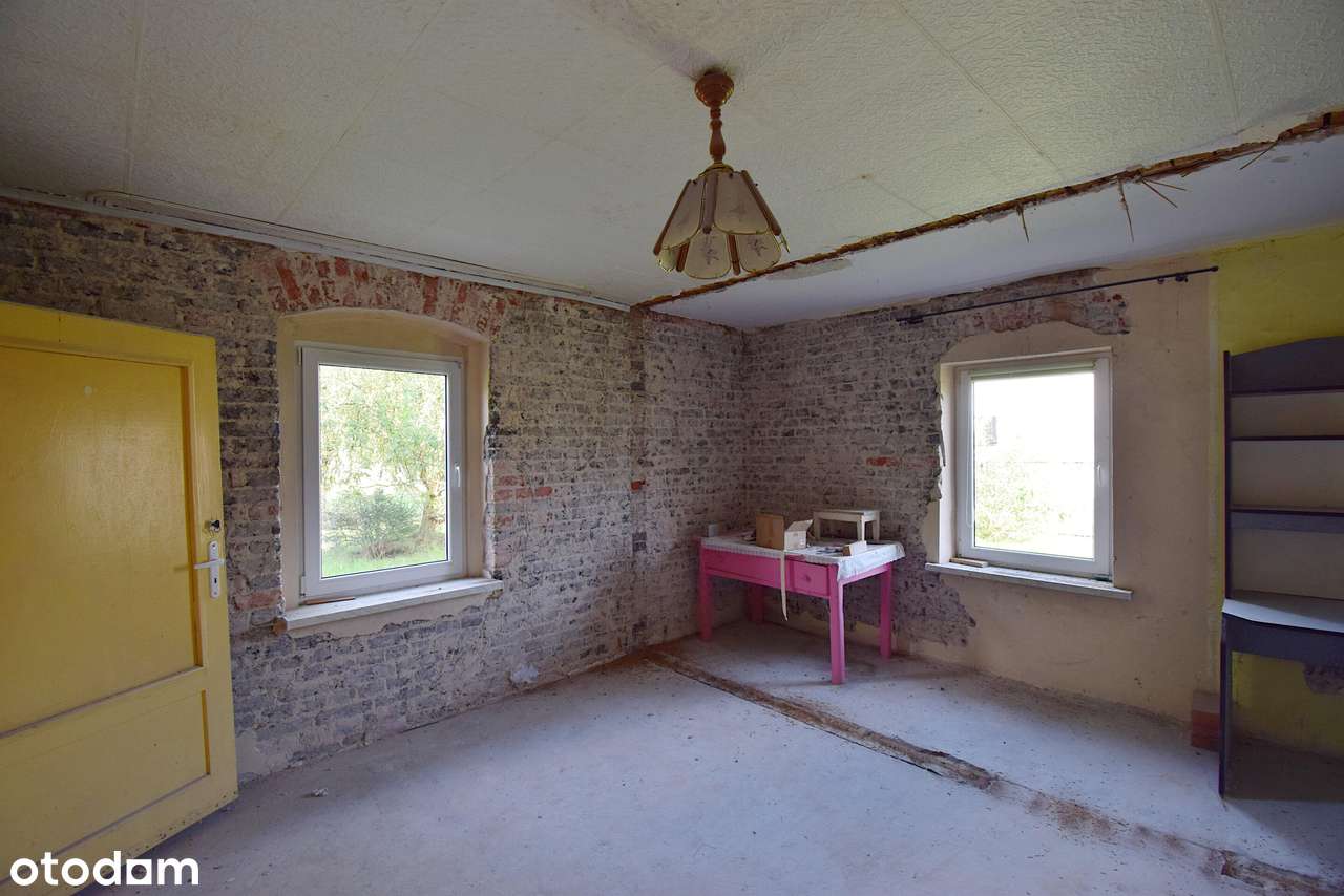 Dom do kapitalnego remontu  z polem - Jełowa - Pełny obrazek: 5/18