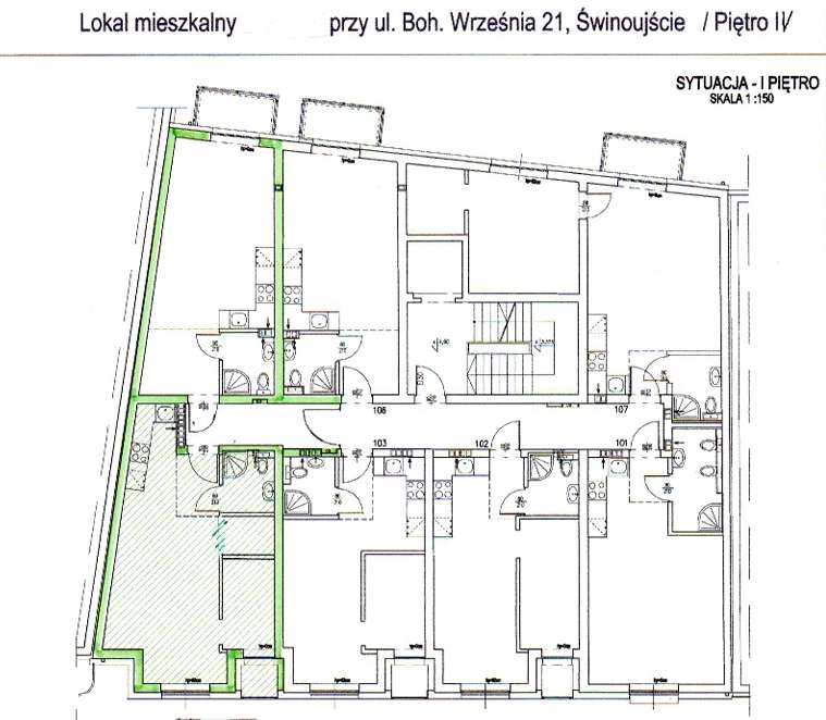 Mieszkanie 3 pokojowe z dwiema łazienkami oraz dwoma kuchniami !-15