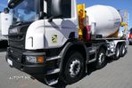 Scania P 410 / 8x4 / PEAR LIBHERR 9 mc / Betoniera / 2018 / GREUTATE: 12.800 kg - 9