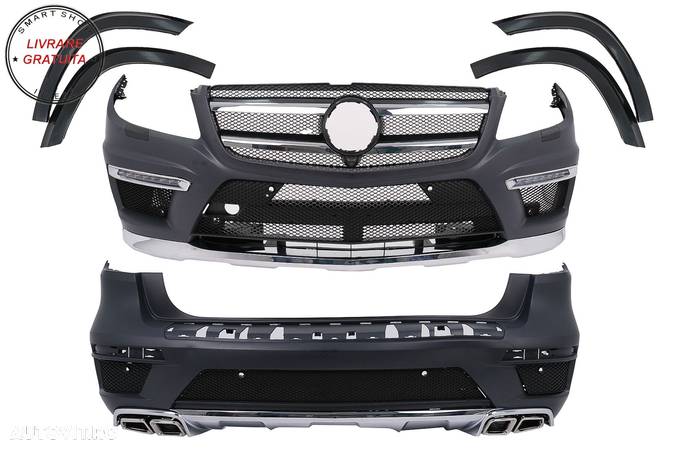 Pachet Exterior Complet Mercedes GL-Class X166 (2012-up) GL63 Design- livrare gratuita - 1