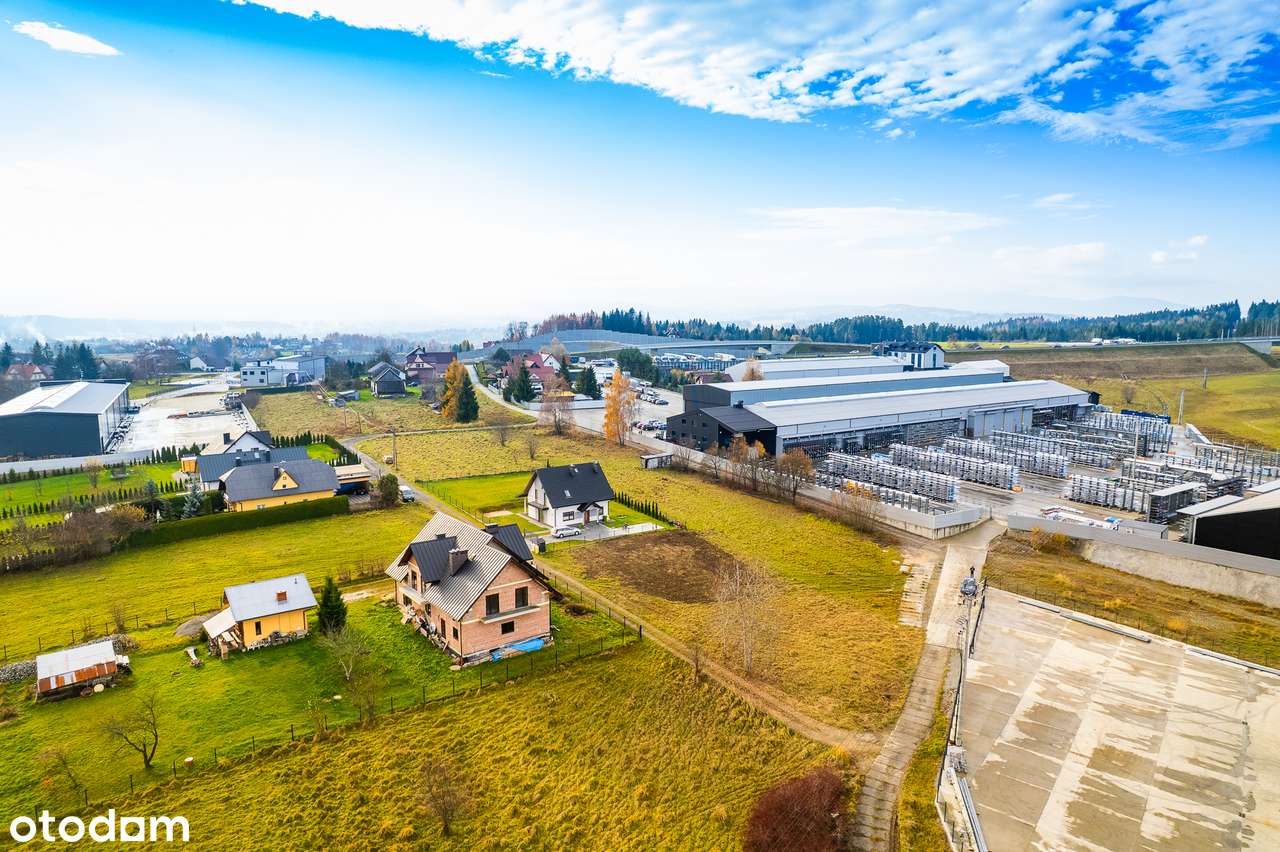 Działka z pozwoleniem w Rabce-Zdrój – media na miejscu, dwa wjazdy-16