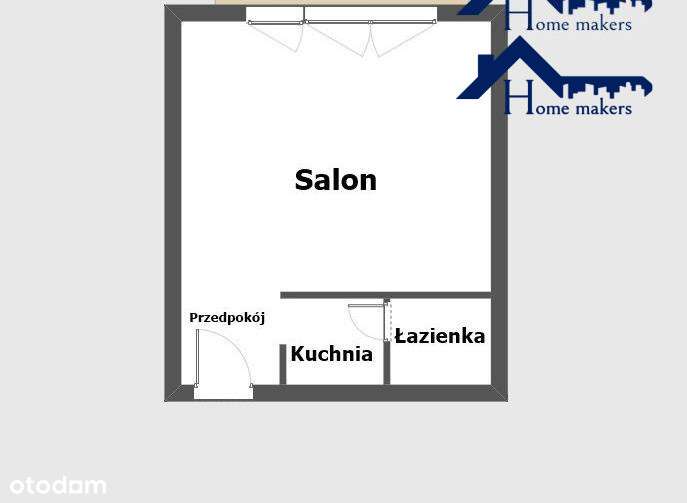 Kawalerka 5 min od Pkp Koło-0