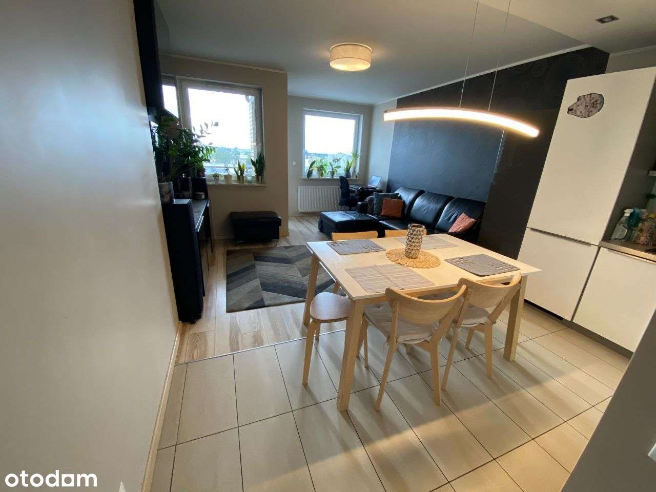 Apartament 60m2 z garderobą, 3 pokoje, ogrz podłogowe