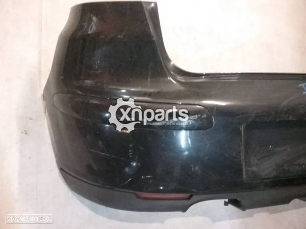 Parachoques Trás SEAT IBIZA 6L 2002 - 2009 Preto Usado - 3