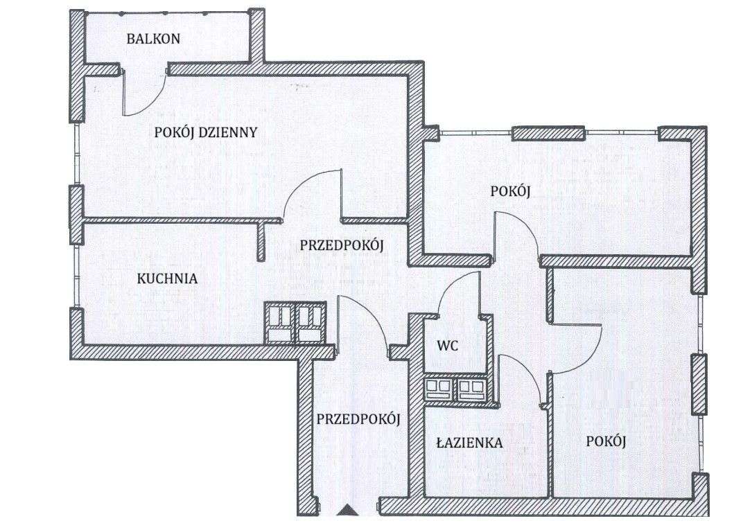 3 pokoje, piwnica, balkon, piękny widok - Pełny obrazek: 2/12