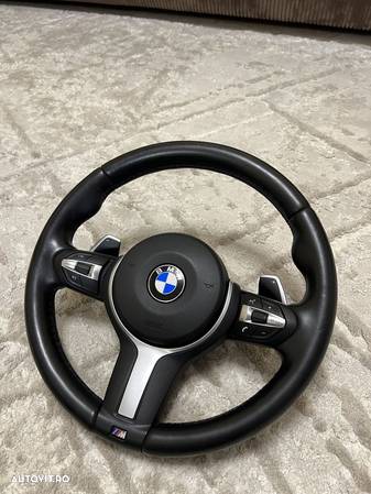 Bmw Seria 1 2 3 4 F20 F30 F32 F36 Volan M-Sport cu Padele  Airbag - 3