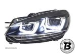 Faruri LED compatibile cu VW Golf 6 VI G7 U Design - 7