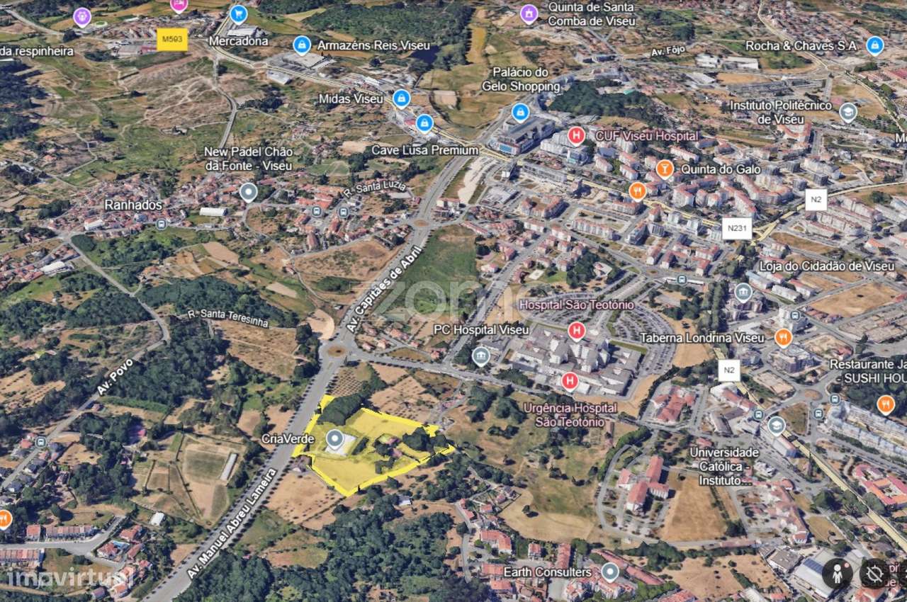 Terreno Urbanizável Premium - Região Central de Viseu - 32.000 m2 - Grande imagem: 5/15