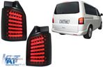 Stopuri LED compatibil cu VW T5 (04.2003-2009) Negru Fumuriu - 4