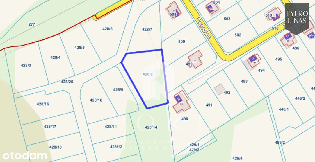 Działka z wyjątkowym widokiem i warunkami zabudowy - Pełny obrazek: 5/5