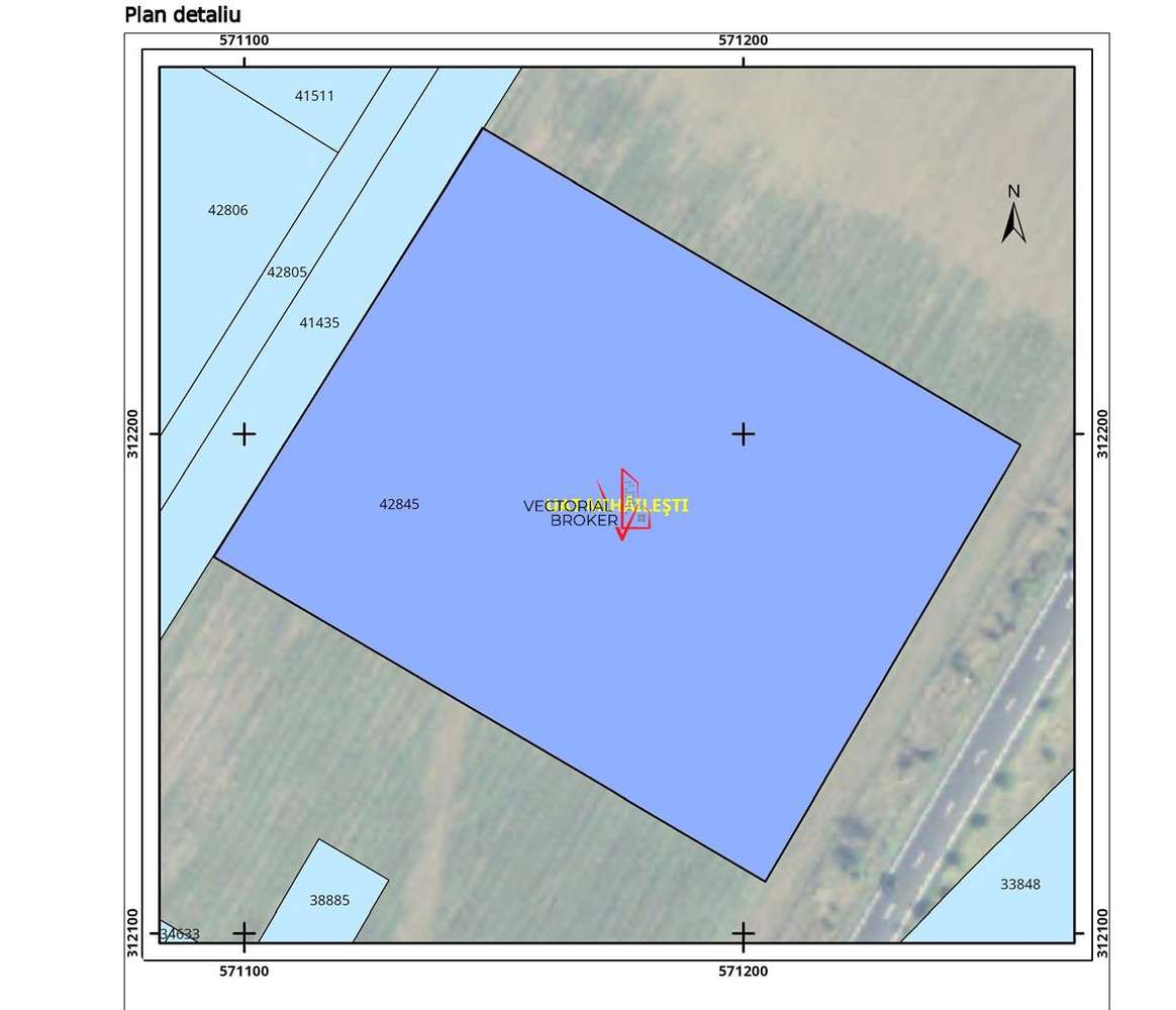 Teren intravilan cu deschidere generoasă la DN6, Mihăile5 - Imagine principală: 3/8