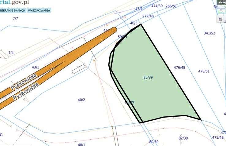 Działka inwestycyjna 0,59 ha przy A4 – węzeł Łany - Pełny obrazek: 5/9