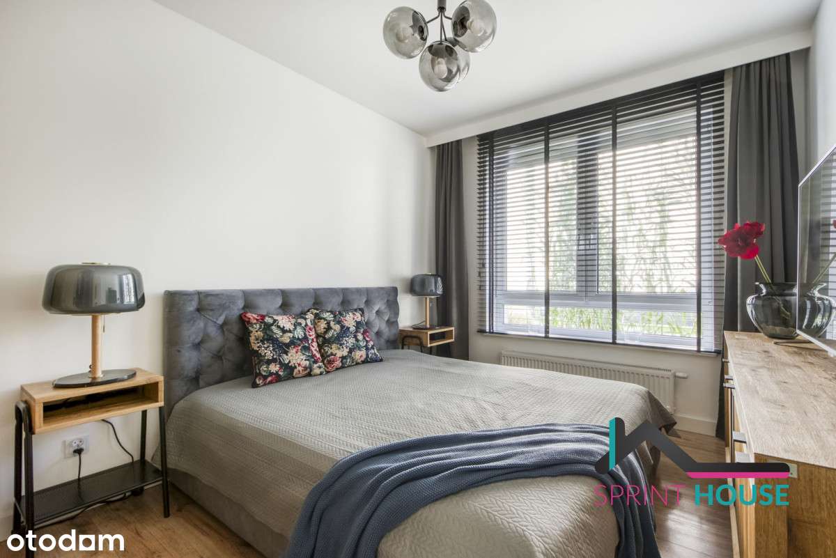 Pięknie urządzone 3 pokoje, balkon, garaż i boks-9