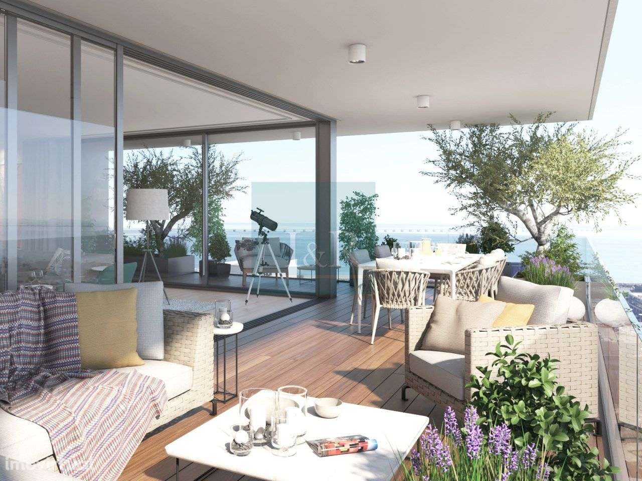 Apartamento T3 com Varanda e Vista Panorâmica, Parque das Naçõe