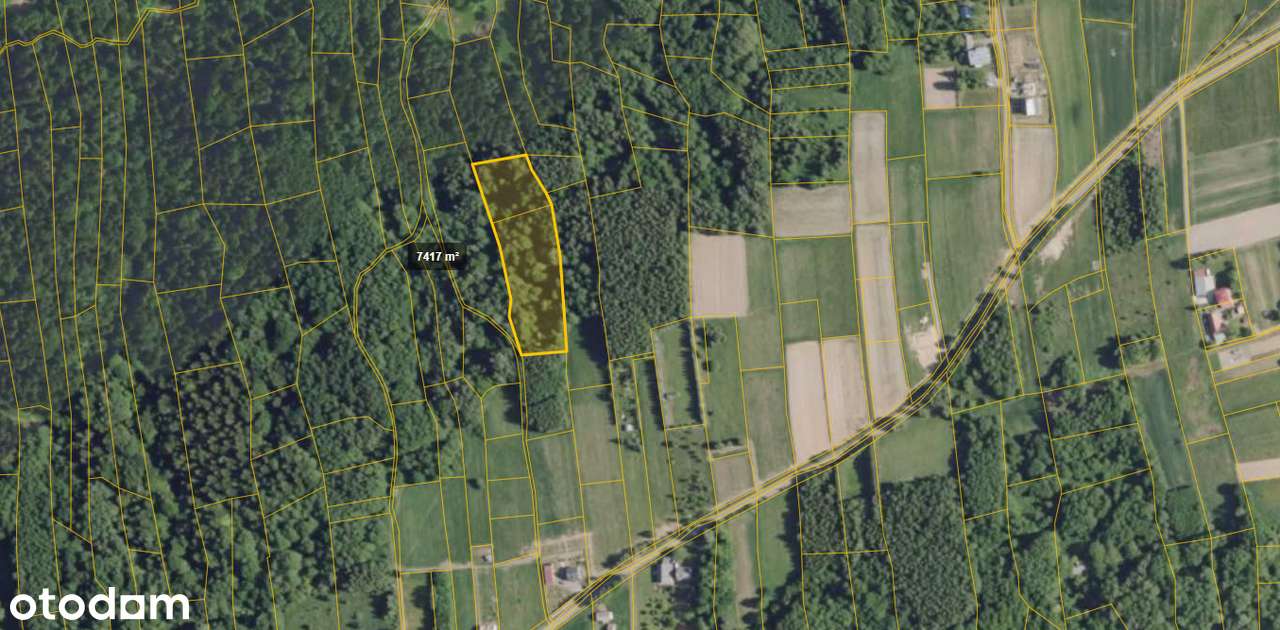 Działka budowlana 2241 m2 granicząca z większą działką Lubenia - Pełny obrazek: 5/5