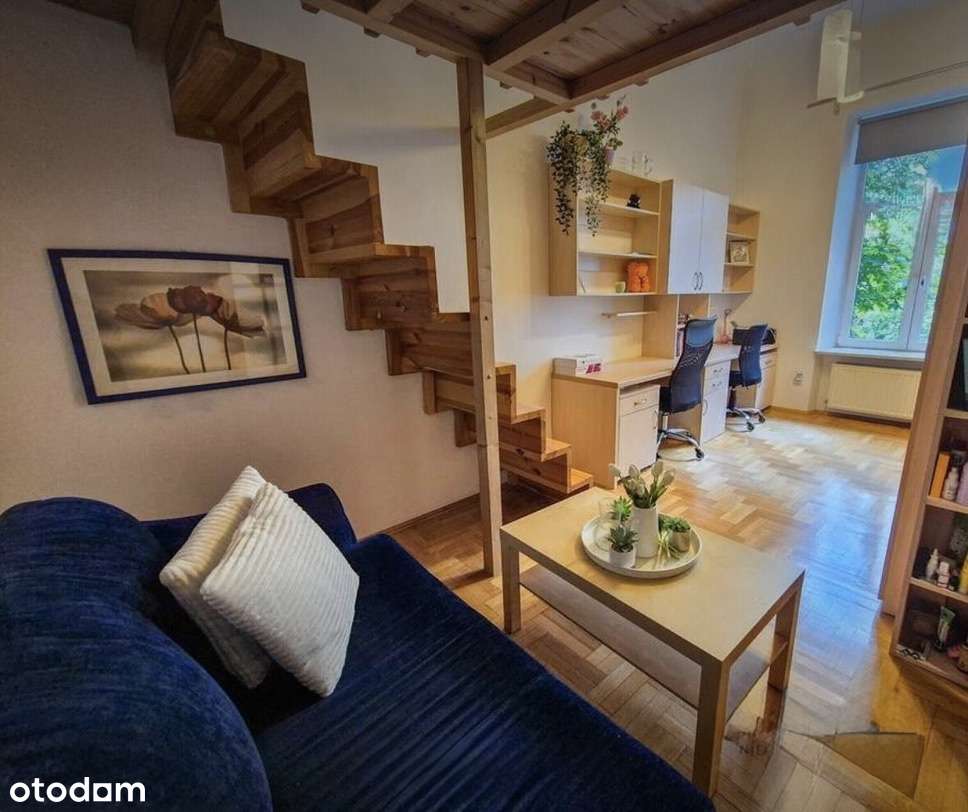 Wyjątkowe 3-pok. w sercu Krakowa, ciche, widok na ogród, 10 min. Rynek - Pełny obrazek: 5/13